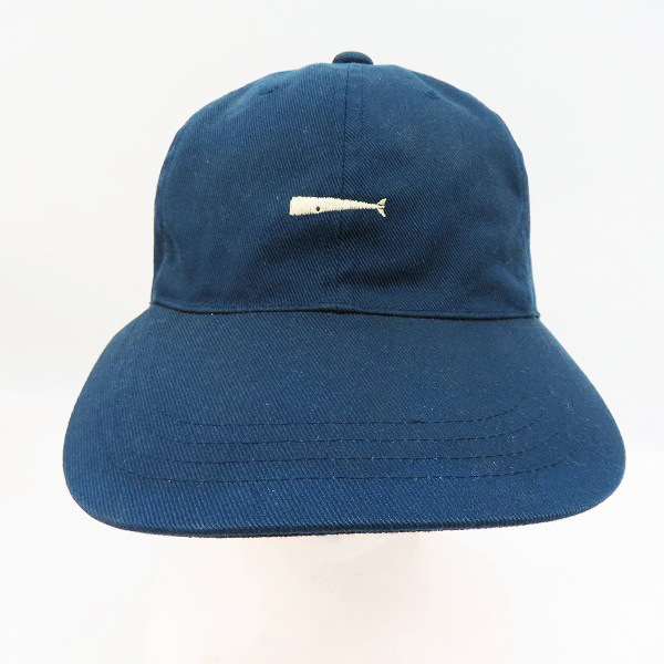 実際に弊社で買取させて頂いたDESCENDANT/ディセンダント cachalot 刺繍 キャップ/帽子 ブルー/F