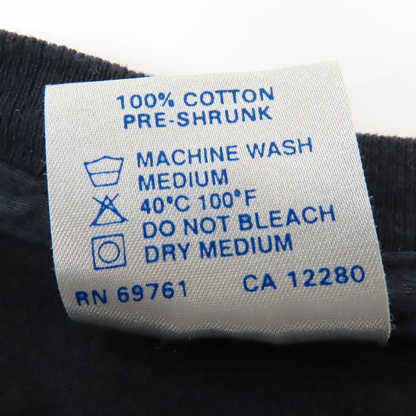 実際に弊社で買取させて頂いたAERO SMITH/エアロスミス 1989 ヴィンテージバンドTシャツ BROCKUMタグ/XLの画像 3枚目