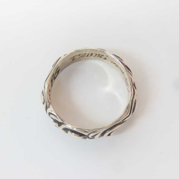 実際に弊社で買取させて頂いたBILL WALL LEATHER/ビルウォールレザー ハートリング/22-23号の画像 5枚目