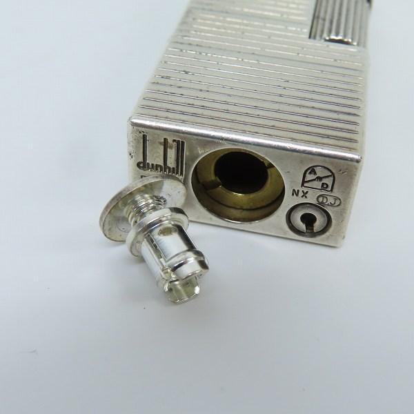 実際に弊社で買取させて頂いたdunhill/ダンヒル ガスライター シルバーの画像 6枚目