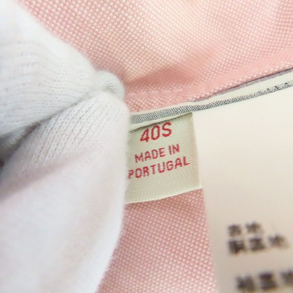 実際に弊社で買取させて頂いたBrooks Brothers/ブルックスブラザーズ コットンジャケット ピンク/40Sの画像 3枚目