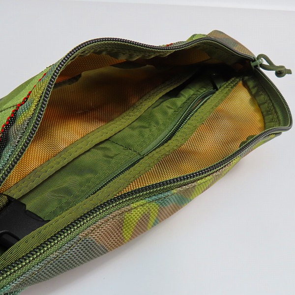 実際に弊社で買取させて頂いたBRIEFING/ブリーフィング カモフラ ウエストポーチ/ボディバッグ TRIPOD BRF071219の画像 4枚目