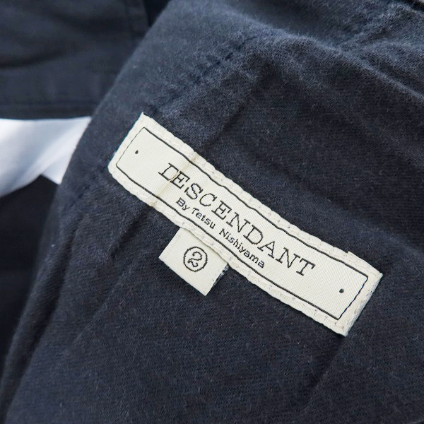 実際に弊社で買取させて頂いたDESCENDANT/ディセンダント チノパン/ワークパンツ ダークネイビー /2の画像 3枚目