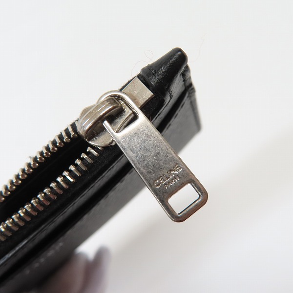 実際に弊社で買取させて頂いたCELINE/セリーヌ レザー コインケース カードケースの画像 5枚目