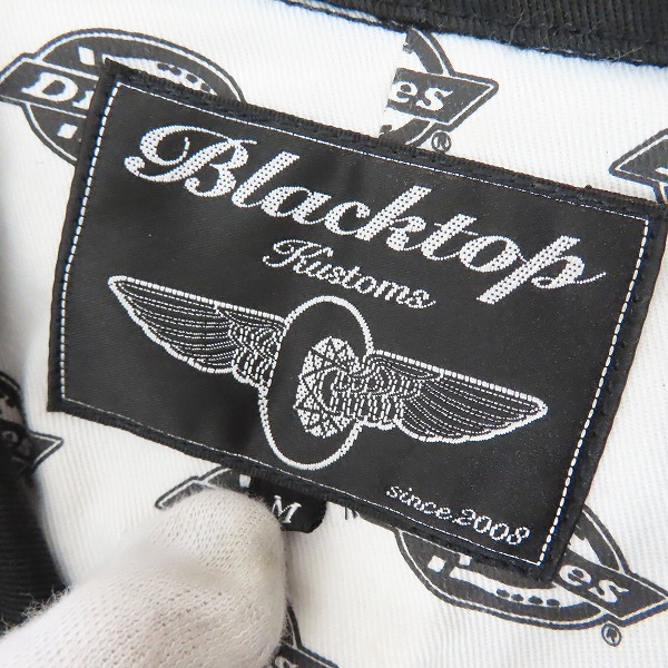 実際に弊社で買取させて頂いたBLACKTOP KUSTOMS×Dickies/ブラックトップ カスタムズ×ディッキーズ オールインワン/つなぎ BT09FW-B10A/Mの画像 2枚目