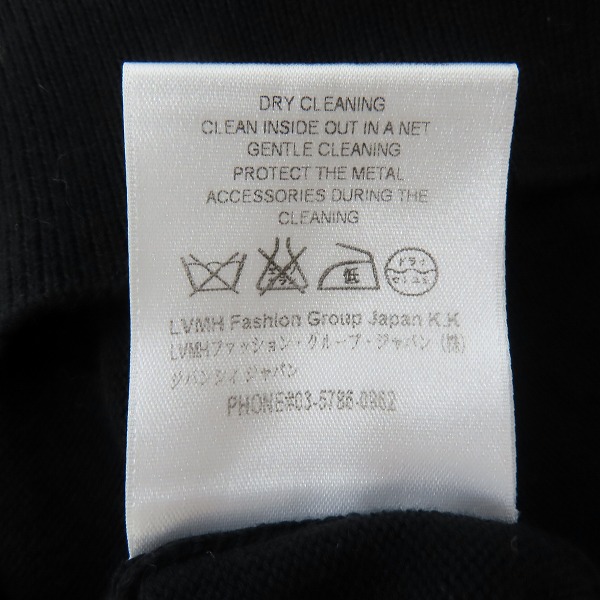 実際に弊社で買取させて頂いた【JPタグ】GIVENCHY/ジバンシィ 18AW ロゴ4ボタン コットンクルーネックニット BM9047403B/Sの画像 5枚目