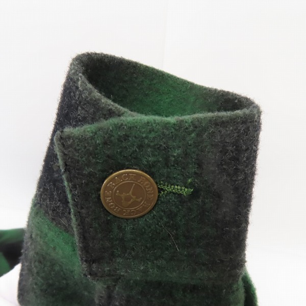 実際に弊社で買取させて頂いたBACKBONE/バックボーン チェック ランチジャケット BB14FW-B17/Mの画像 5枚目