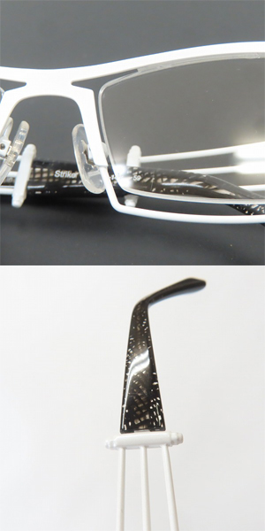 実際に弊社で買取させて頂いたless than human/レスザンヒューマン Strike メガネフレーム アイウェアの画像 8枚目