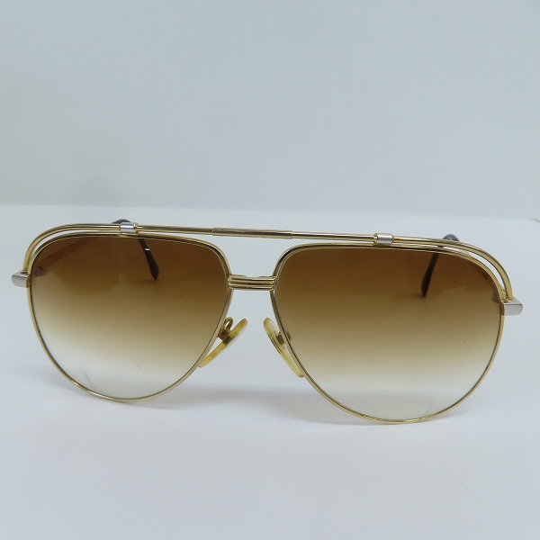 実際に弊社で買取させて頂いたYves Saint Laurent/イヴサンローラン ティアドロップ サングラス/アイウェア 31-7102の画像 1枚目