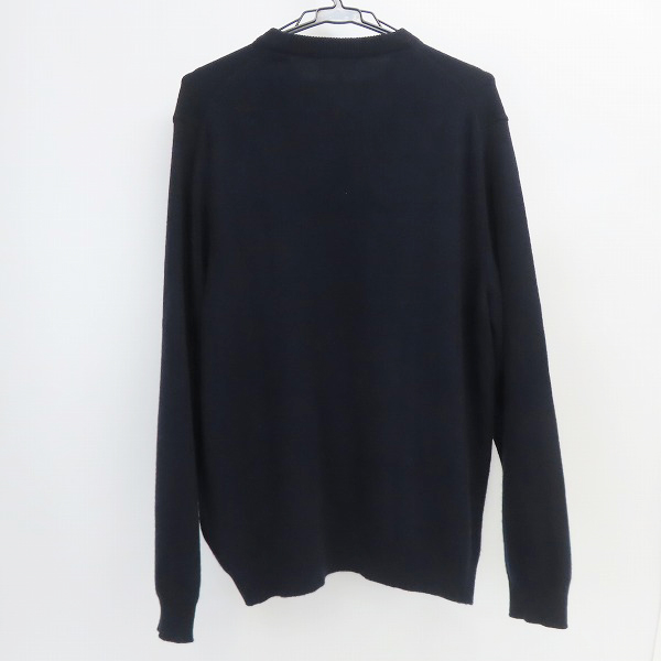 実際に弊社で買取させて頂いたDunhill/ダンヒル CASHMERE/カシミヤ100% Vネックニット/Lの画像 1枚目