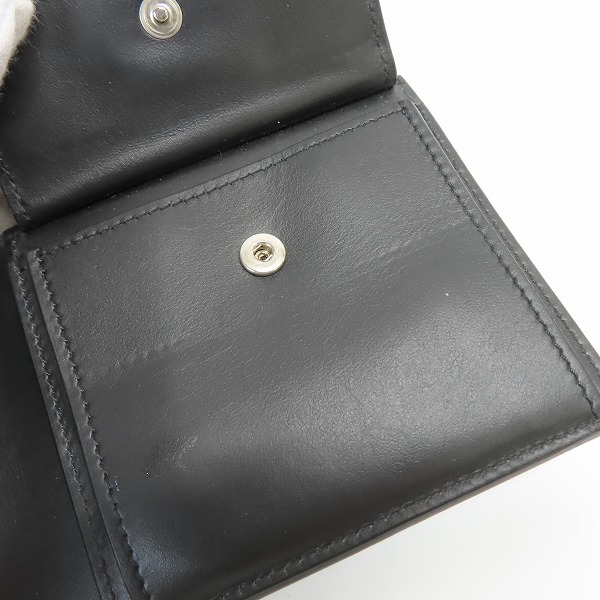 実際に弊社で買取させて頂いたGIVENCHY/ジバンシイ ロゴ型押し レザー二つ折り財布 の画像 7枚目