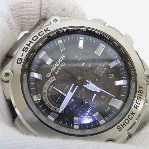 G-SHOCK MTG-G1000D-1AJF GPS電波ソーラー 稼働 G-SHOCK MT-G CASIO 