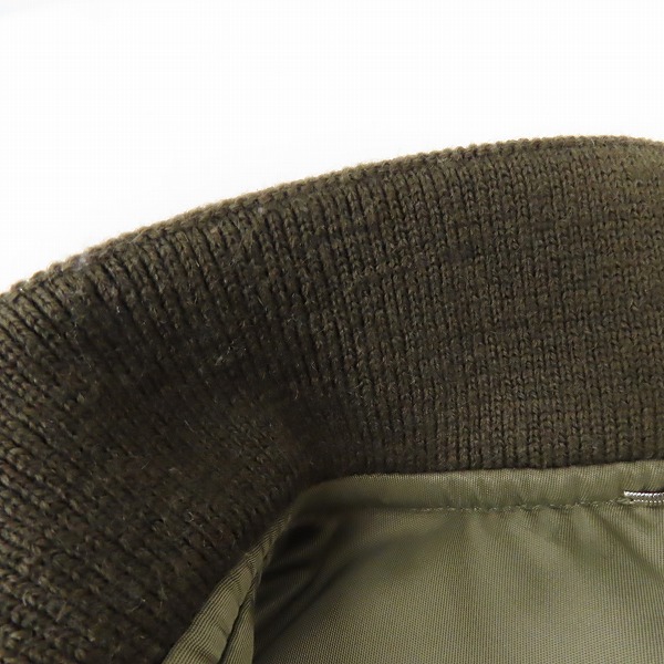実際に弊社で買取させて頂いたSAINT LAURENT/サンローラン ボンバージャケット 397643 Y5301/48の画像 8枚目