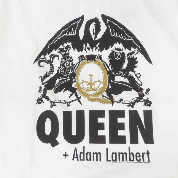実際に弊社で買取させて頂いたQUEEN/クイーン ADAM LAMBERT IN CONCERT 2014 バンドTシャツ/ツアーTシャツ Lの画像 3枚目