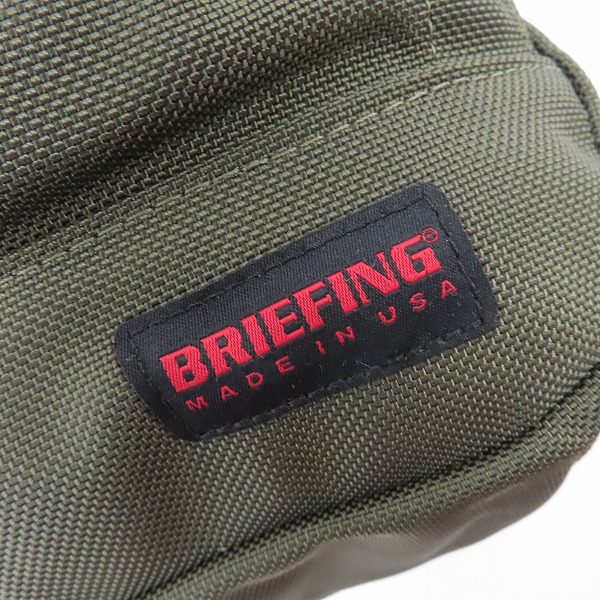 実際に弊社で買取させて頂いたBRIEFING/ブリーフィング 2017年 NEO STEALTH M RANGER GREEN/レンジャーグリーン 2way ショルダーバッグの画像 4枚目