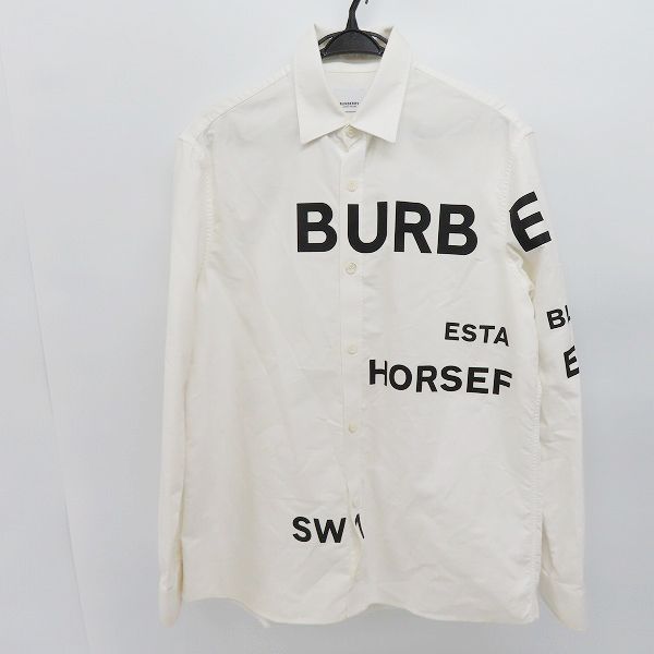 実際に弊社で買取させて頂いたBURBERRY/バーバリー オーバーサイズ オックスフォードコットンシャツ 8023776/S