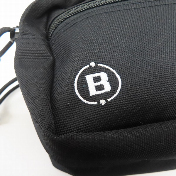 実際に弊社で買取させて頂いたWIND AND SEA×BRIEFING GOLF/ウィンダンシー×ブリーフィング ダブルジップポーチ/ブラックの画像 5枚目