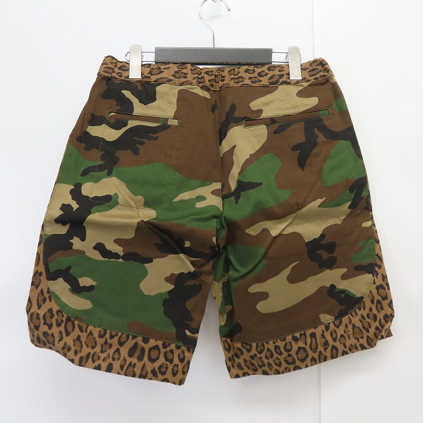 実際に弊社で買取させて頂いたuniform experiment/ユニフォームエクスペリメント サイドパネルイージーショーツ カモフラ柄 UE-160080/2の画像 1枚目