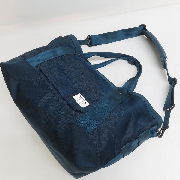 実際に弊社で買取させて頂いた【未使用】BRIEFING/ブリーフィング 25TH ANNIVERSARY/20周年記念 AZURE TOTE/トートバッグ BRA231T08の画像 4枚目