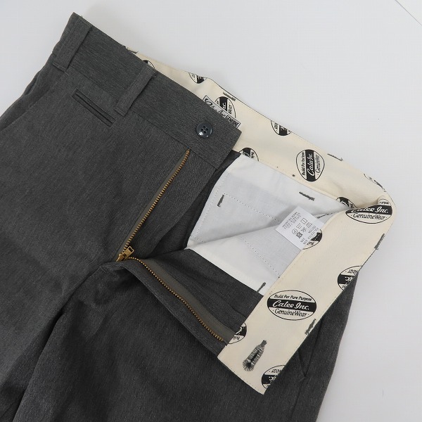 実際に弊社で買取させて頂いたCALEE/キャリー ワークパンツ グレー/Mの画像 2枚目