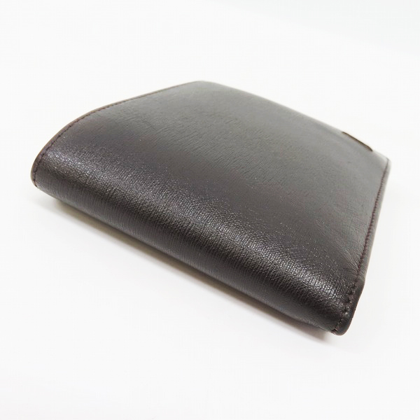 実際に弊社で買取させて頂いたDunhill/ダンヒル ロゴプレート レザー 二つ折り財布の画像 2枚目