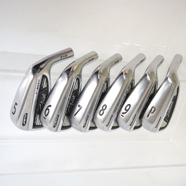 実際に弊社で買取させて頂いた【ヘッドのみ】Titleist/タイトリスト 710 AP2 FORGED/フォージド アイアン #5～9,Pw 6本の画像 1枚目