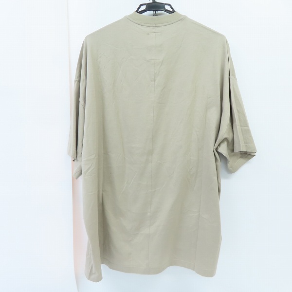 実際に弊社で買取させて頂いた【未使用】RICK OWENS/リックオウエンス x Champion/チャンピオン 21ss ロゴ刺繍半袖 Tシャツ CM01B7926/Mの画像 1枚目