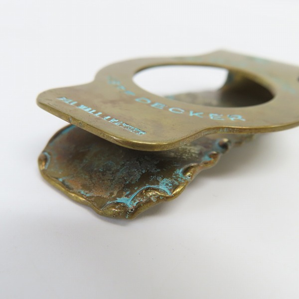 実際に弊社で買取させて頂いた【ギャラ付/カスタム】BWL/ビルウォールレザー JEFF DECKER コラボ マネークリップの画像 5枚目