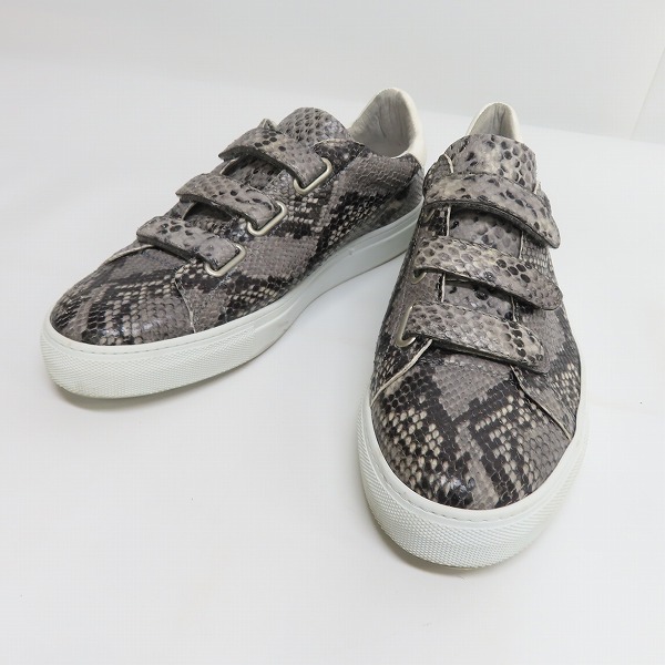 実際に弊社で買取させて頂いたuniform experiment/ユニフォームエクスペリメント Amb別注 VELCRO SNEAKERS スニーカー /44