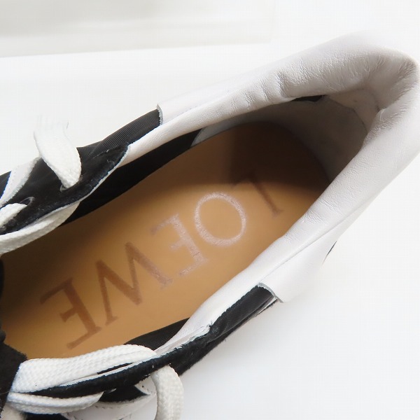 実際に弊社で買取させて頂いたLOEWE/ロエベ フローランナー  ナイロン&スエードレザー ローカットスニーカー 41の画像 4枚目