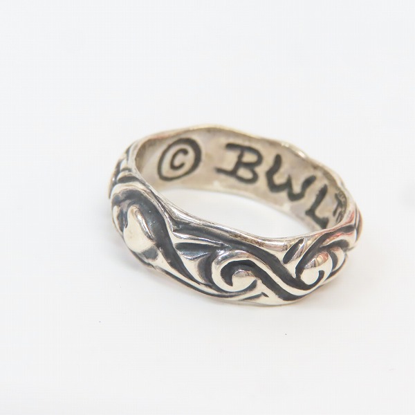 実際に弊社で買取させて頂いたBILL WALL LEATHER/ビルウォールレザー ハートリング/22-23号