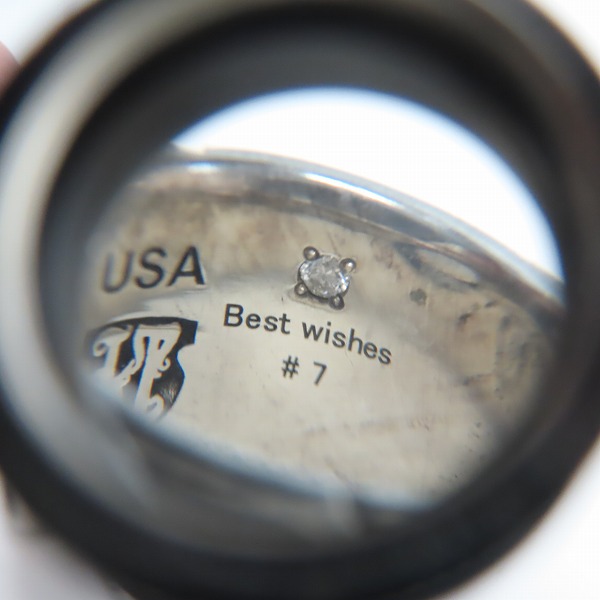 実際に弊社で買取させて頂いたLEATHERS & TREASURES/レザーズアンドトレジャーズ 新宿タカシマ4th限定 ヤケルティックヴァインリング 8.5-9.5号の画像 8枚目