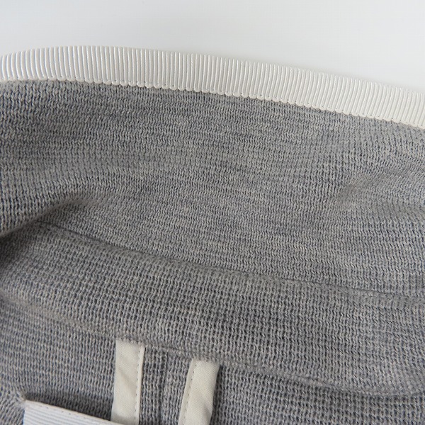 実際に弊社で買取させて頂いたBLACK FLEECE by Brooks Brothers/ブラックフリースバイブルックスブラザーズ パイピング グレー ジャケット/BB1の画像 4枚目