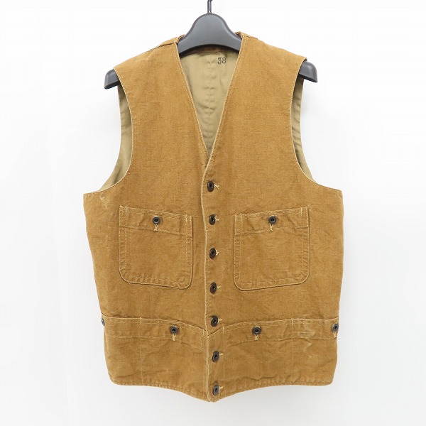 実際に弊社で買取させて頂いたMISTER FREEDOM×SUGAR CANE/ミスターフリーダム×シュガーケーン レンジベスト SC12515 /38