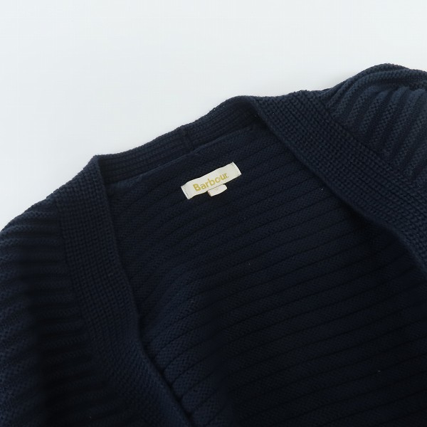 実際に弊社で買取させて頂いたBarbour/バブアー 21AW Stitch Guernsey Cardigan トッパー カーディガン ニット LKN1168/Sの画像 5枚目