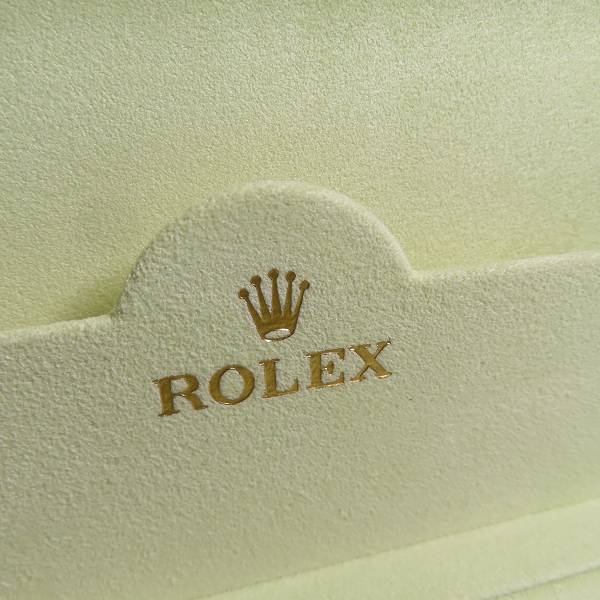 実際に弊社で買取させて頂いたROLEX/ロレックス 旧型/空箱/ボックス Mサイズの画像 5枚目