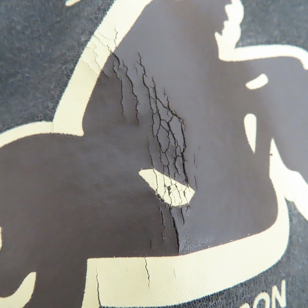 実際に弊社で買取させて頂いたTHE FLAT HEAD/フラットヘッド F&H Cycle プリント ラグランスリーブ スウェット/トレーナー/Lの画像 6枚目