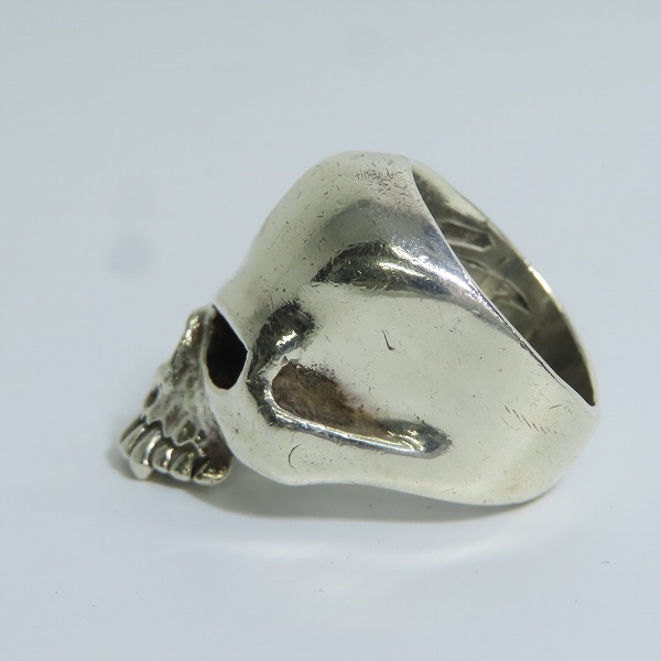 実際に弊社で買取させて頂いたCRAZY PIG/クレイジーピッグ EVIL SKULL エビル スカルリング 18-20.5号の画像 2枚目