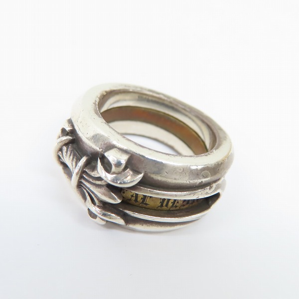 実際に弊社で買取させて頂いたDEAL DESIGN/ディールデザイン ソードリング 12.5号-13.5号