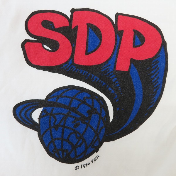 実際に弊社で買取させて頂いたChampion/チャンピオン SDP/スチャダラパー ボディ バンドTシャツ/Mの画像 6枚目