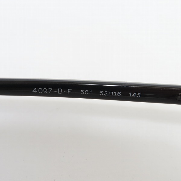 実際に弊社で買取させて頂いたBVLGARI/ブルガリ メガネフレーム アイウェア 4097-B-F 501の画像 7枚目