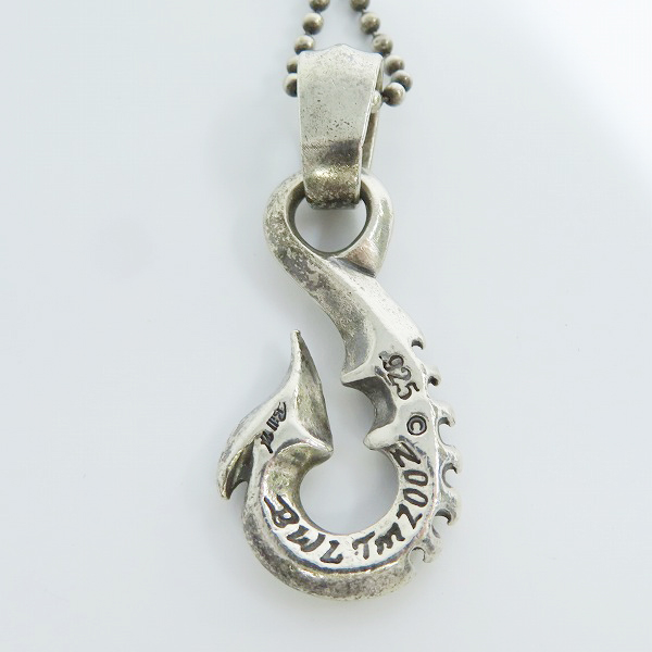 実際に弊社で買取させて頂いたBWL/ビルウォールレザー フィッシュフックペンダント/ネックレスの画像 2枚目