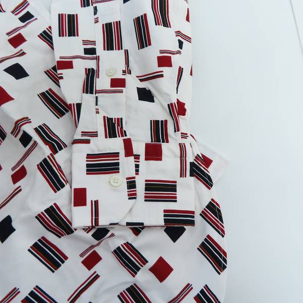 実際に弊社で買取させて頂いたBLACK FLEECE by Brooks Brothers/ブラックフリース ブルックスブラザーズ 総柄 ボタンダウンシャツ/BB1の画像 5枚目