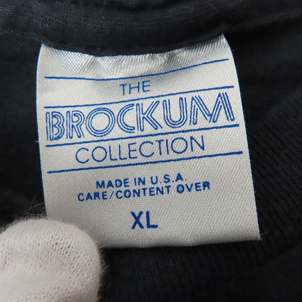 実際に弊社で買取させて頂いたAERO SMITH/エアロスミス 1989 ヴィンテージバンドTシャツ BROCKUMタグ/XLの画像 2枚目