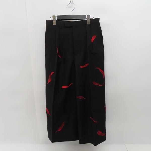 実際に弊社で買取させて頂いたLAD MUSICIAN/ラッドミュージシャン 19AW WOOL GABARDINE INKJET FALLEN LEAVES 2219-583/42