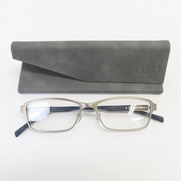 実際に弊社で買取させて頂いた999.9/フォーナインズ メガネフレーム/アイウェア S-920Tの画像 7枚目