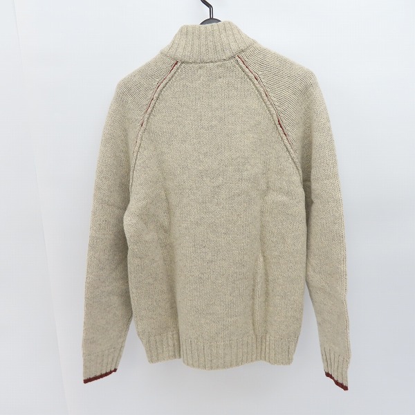 実際に弊社で買取させて頂いた【未使用】BROOKS BROTHERS Red Fleece/ブルックスブラザーズレッドフリース ハーフボタンニット/Sの画像 1枚目