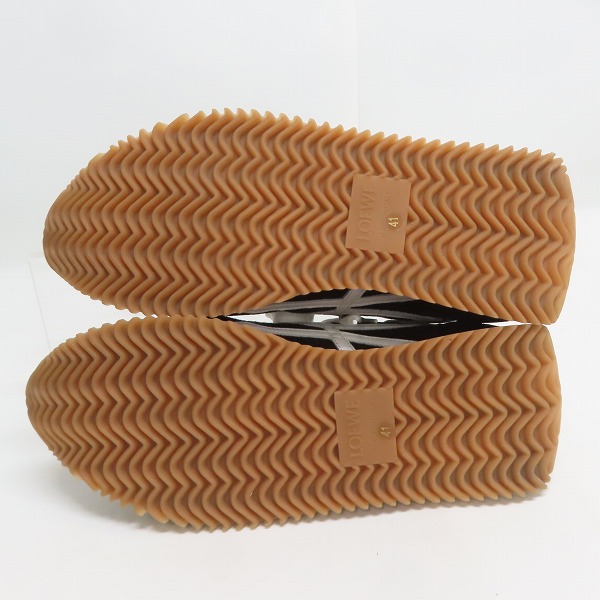 実際に弊社で買取させて頂いたLOEWE/ロエベ フローランナー  ナイロン&スエードレザー ローカットスニーカー 41の画像 2枚目