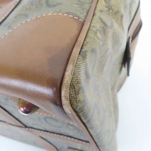 実際に弊社で買取させて頂いたCELINE/セリーヌ オールドセリーヌ Cサルキー ミニボストンバッグの画像 8枚目