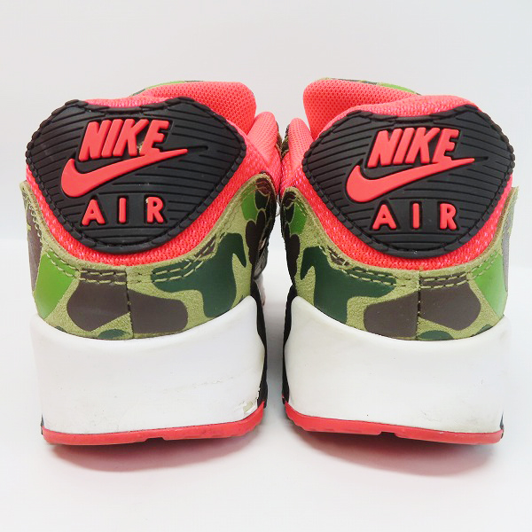 実際に弊社で買取させて頂いたNIKE×atmos/ナイキ×アトモス AIR MAX 90 DUCK CAMO エアマックス90 ダックカモ CW6024-600/27の画像 1枚目